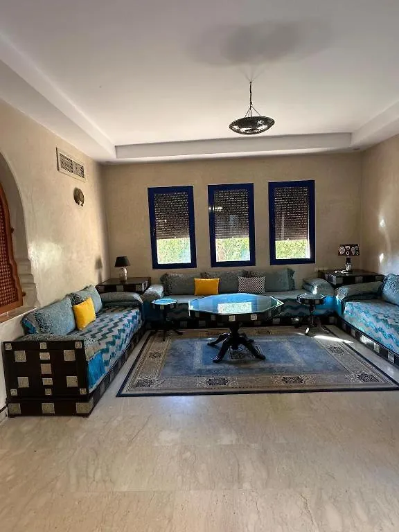 מרקש Villa Marrakech Haut Standing Avec Piscine Et Architecture Arabesque