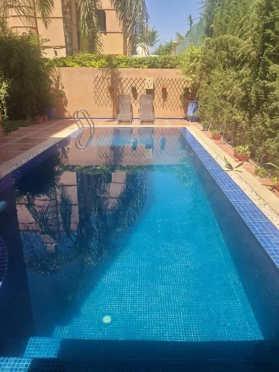 מרקש Villa Marrakech Haut Standing Avec Piscine Et Architecture Arabesque